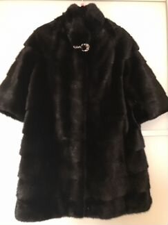 Норковая шуба в стиле Chanel