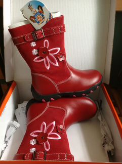 Сапоги демисезонные новые