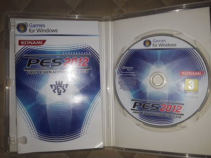 Компьютерная игра PES 2012 DVD