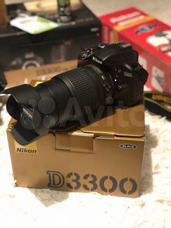 Зеркальный фотоаппарат Nikon D3300 vr kit 18-105