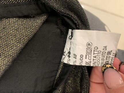 Брюки кюлоты kontatto размер 46