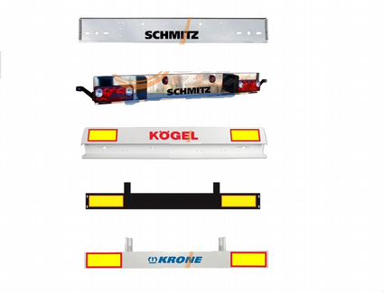 Бампер прицеп, полуприцеп (противоподкатный) Шмитц