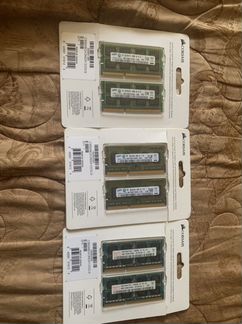 Оперативная память. Планки so-dimm по 2GB