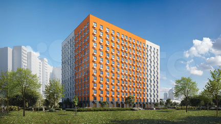 1-к апартаменты, 45 м², 15/15 эт.