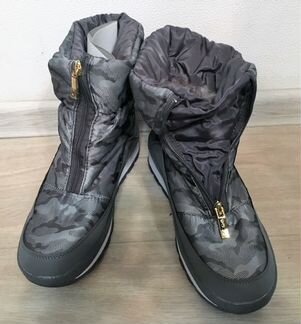 Дутики полусапожки молния спереди 38 - 39 р