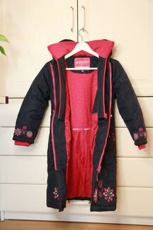 Зимнее пальто для девочки gusti
