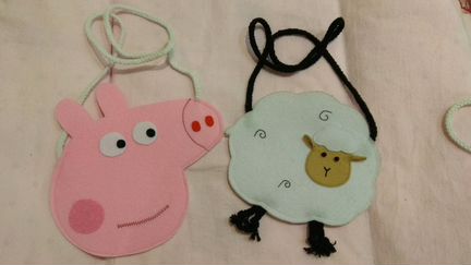 Детские сумочки из фетра