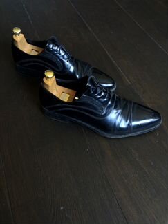 Туфли кожаные лаковые Meucci