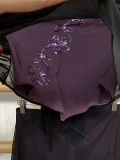 Платье вечернее (юбка+топ)