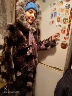 Шуба из мутона