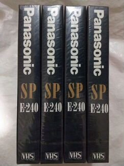 Видеокассеты Panasonic 240, Япония, бу