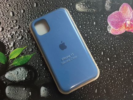 Чехол на iPhone 11 цвет морской волны