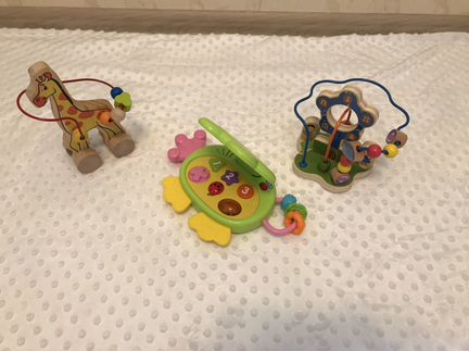 Развивающие игрушки 3 шт