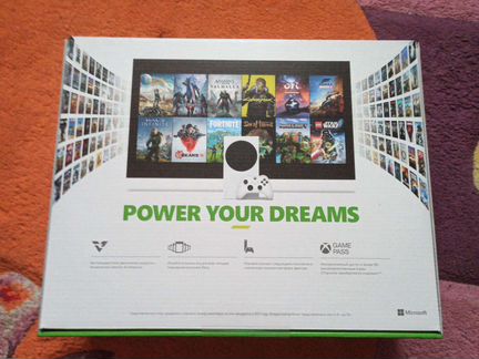 Новый Xbox series s + 3 месяца game pass ultimate