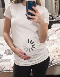 Футболка для беременных 