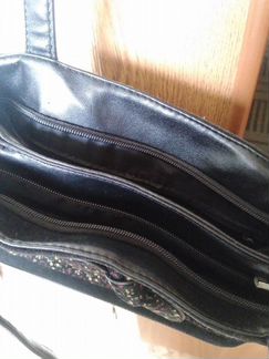 Женская замшевая сумка