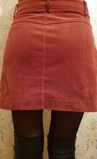 Юбка вельветовая