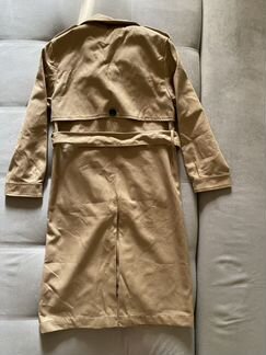 Абсолютно новый тёплый тренч