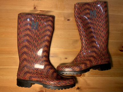 Женские резиновые сапоги