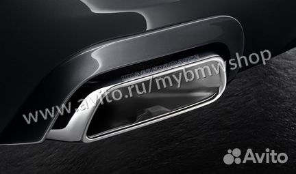 Накладки заднего бампера BMW G30