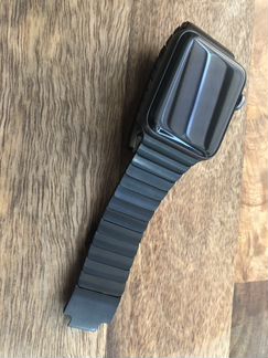 Новый блочный ремешок для Apple Watch 42/44:черный