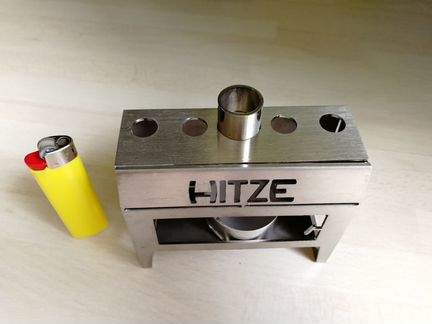 Подсвечник для греющей свечи в виде камина hitze