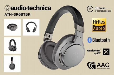 Беспроводные наушники Audio-Technica ATH-SR6BT