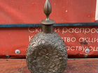 Штоф бутылка в металлической оплетке винтаж СССР