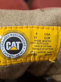 Новые ботинки Caterpillar, на 38 рос р-р