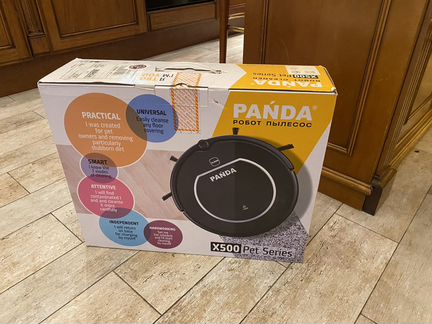 Робот-пылесос Panda X 500 Pet Series чёрный