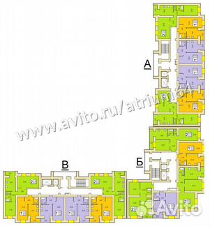 1-к квартира, 40.2 м², 1/16 эт.