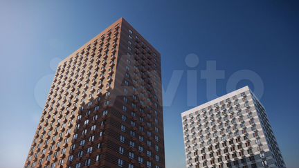 2-к квартира, 56.7 м², 22/22 эт.