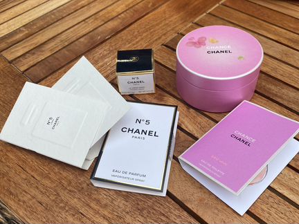 Два набора парфюма Сhanel 5 и Chance оригинал
