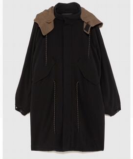Парка-пальто, новая, редкая, oversize