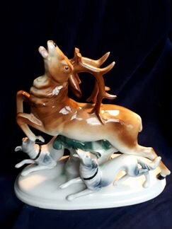 Олень охота