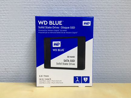 Накопитель WD Blue SATA 1TB