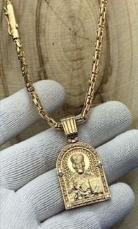 Золотая цепь и золотая икона