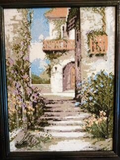 Вышитые крестом картины