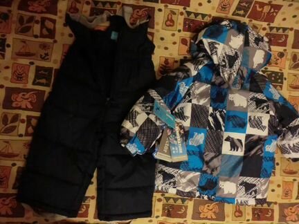 Новый зимний комплект Токка tribe 80+ 6 Синий