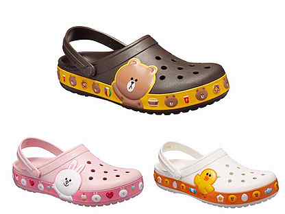 crocs line friends