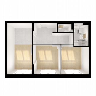 2-к квартира, 59 м², 16/33 эт.