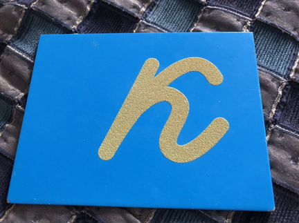 Монтессори, шероховатые Буквы прописные наклонные