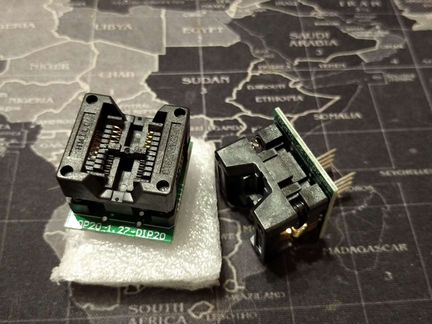 Адаптер soic8 SOP8 в DIP8 200 mil или 150 mil