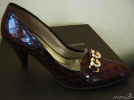 Туфли Giovanni Giusti нат.кожа Италия Новые 35р