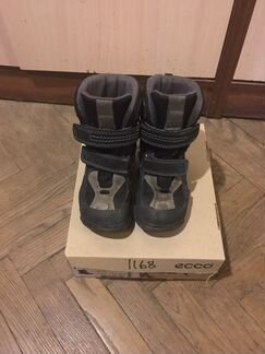 Ecco сапожки на липучках