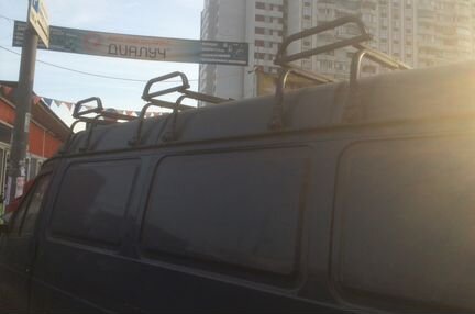 Секционный багажник на Газель