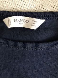 Лонгслив mango 116 новый