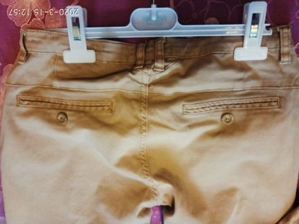 Джинсы стрейч Pull Bear, цвет бежевый, на девушку