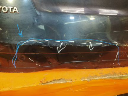 Дверь багажника Toyota Rav4 4 CA40 2015-2019