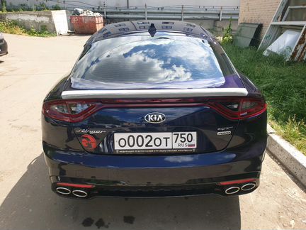 Тюнинг спойлер киа стингер